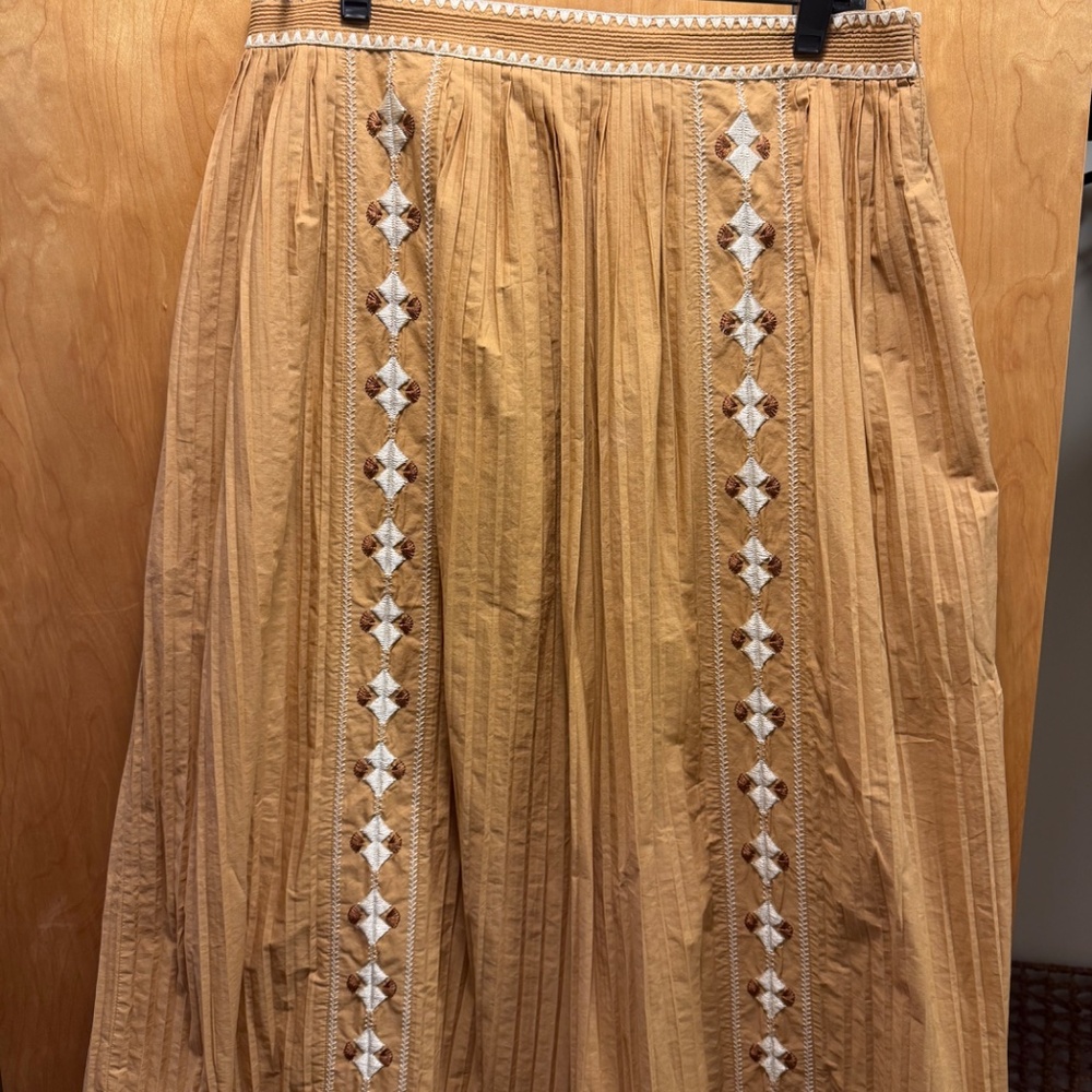 Ulla Johnson Sabina Skirt Pampas Size 10 - Picture 5 of 11